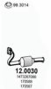 ASSO 12.0030 Catalytic Converter